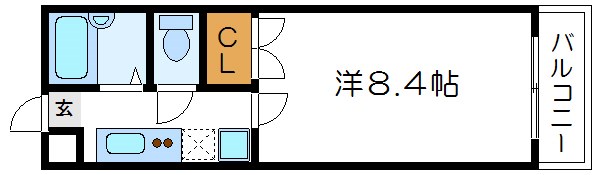 ＪＲ京葉線 舞浜駅 徒歩25分 3階建 築22年の間取り写真