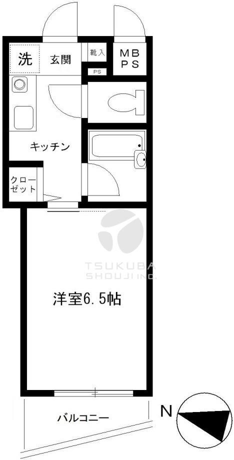 コーラルマンションの間取り写真