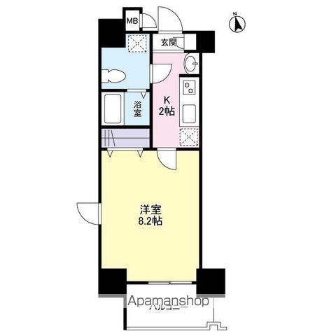 ガーラプレイス新宿御苑の間取り写真