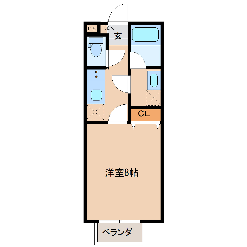 east mareの間取り写真