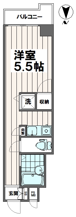 オーラボーの間取り写真