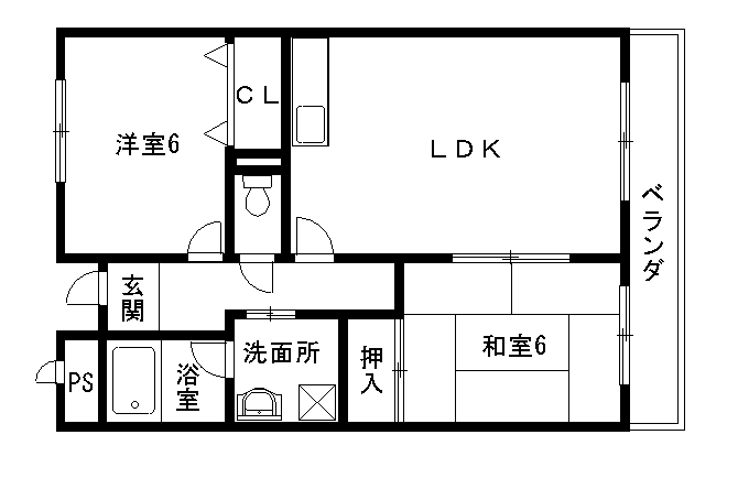 ベルヴェデーレの間取り