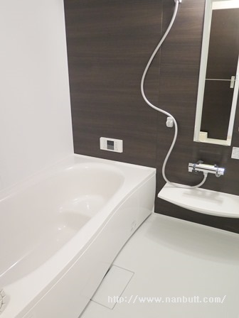 バス・シャワールーム　追い焚き機能付き1坪バス