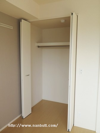 収納　洋室のクローゼット