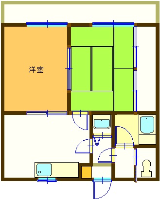 ハイム華の間取り