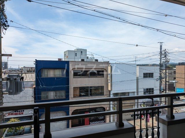 【藤枝市駅前のマンションの眺望】