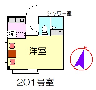 新星ビルの間取り