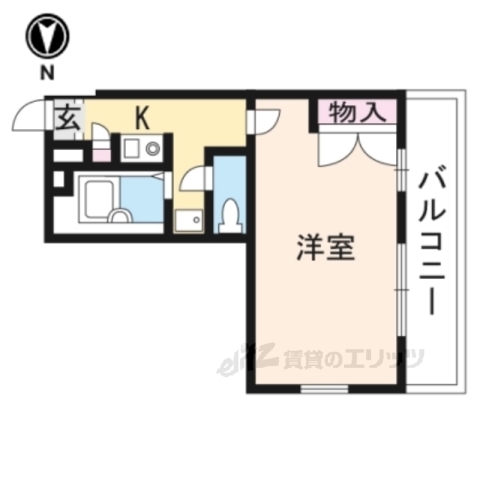 【レオパレス関屋の間取り】