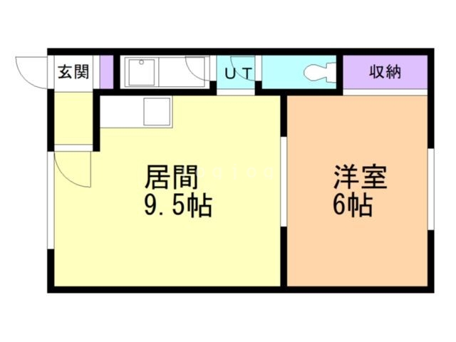 コーポ北欧館の間取り