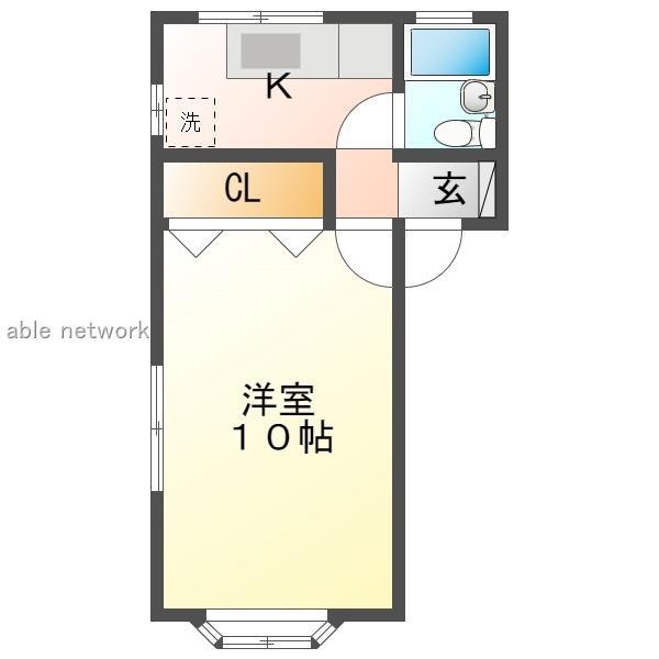 サンヒルズ有楽の間取り