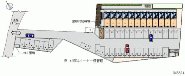 【ラッキーの駐車場】