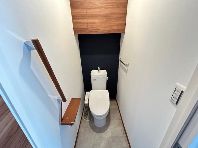 トイレ　同タイプの別部屋の写真です