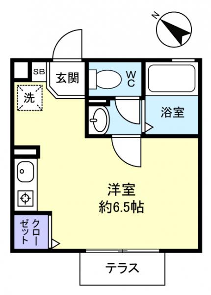 ボヌールコートＡ館の間取り