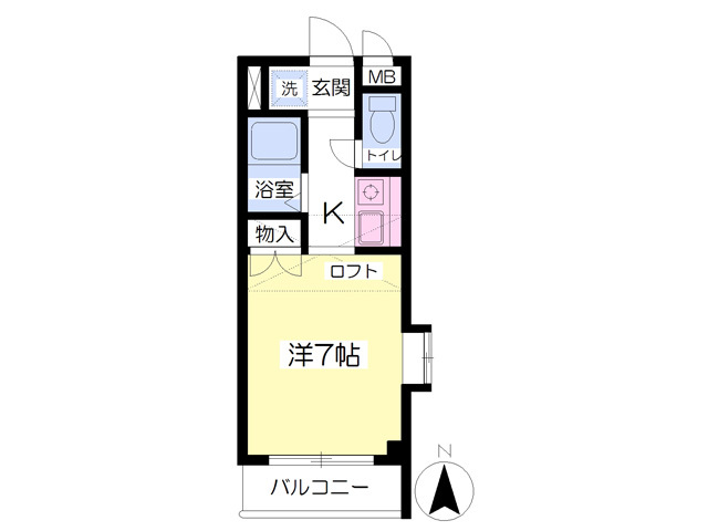 ＴＫビル２号館の間取り