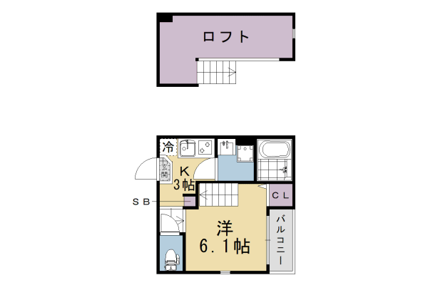 ティエラ淀の間取り