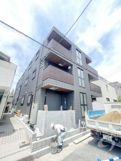 神戸市東灘区御影中町のマンションの建物外観