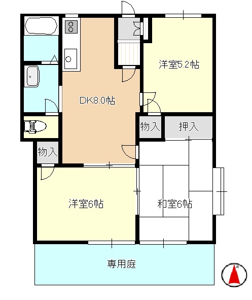 ニューシティージョーの間取り