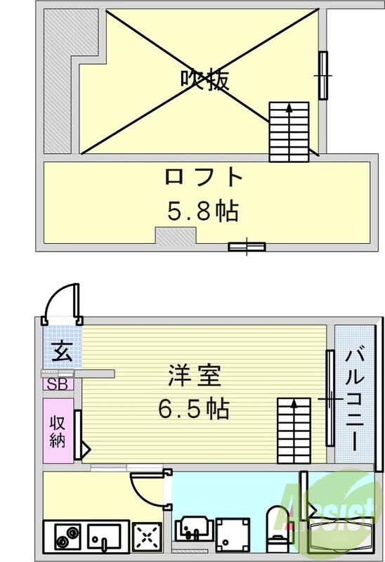 グラン ライフの間取り