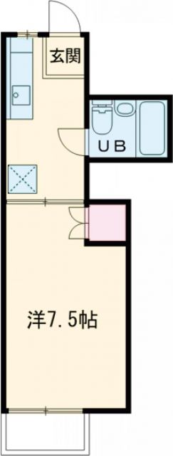 川島コーポの間取り