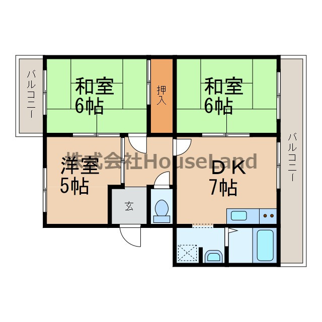 第3広田マンションの間取り