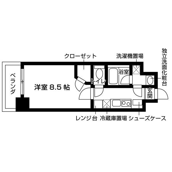 ゼスタレジデンス桜山の間取り