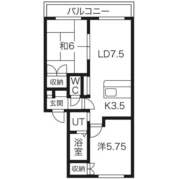 PLATZ1417の間取り