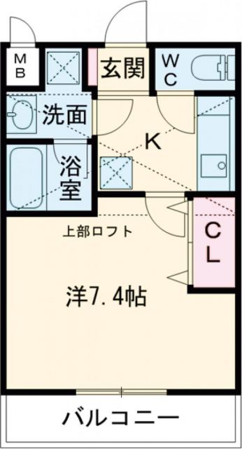 ルガールの間取り