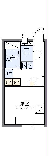 レオパレスＫパティオ大正町の間取り