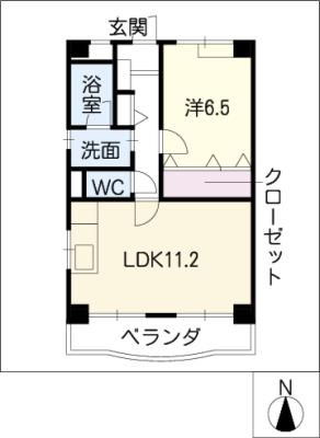 パークサイド２１の間取り