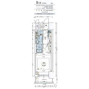 【名古屋市千種区今池のマンションの間取り】