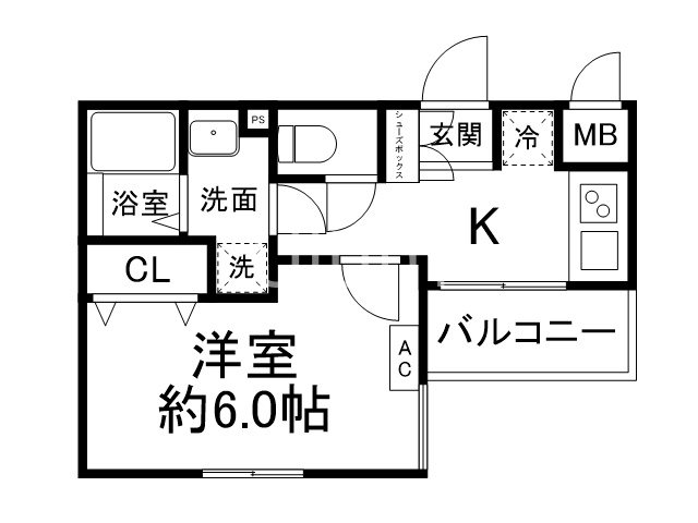 ヴィラ四条大宮の間取り