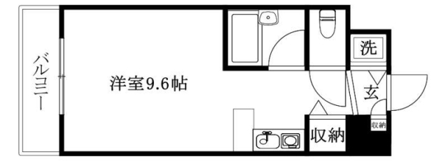 ネオハイツ南松山の間取り