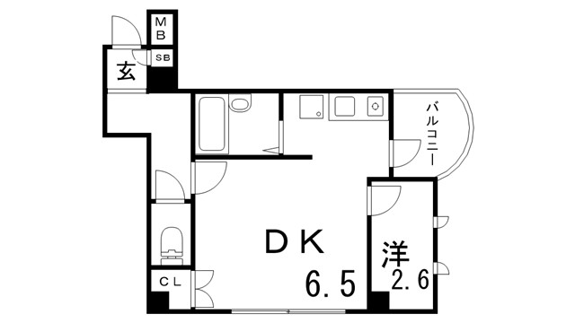 プリオーレ神戸IIの間取り