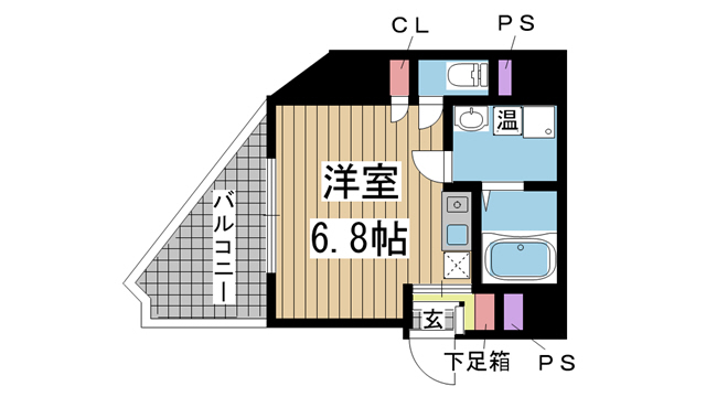 エトワール王子の間取り