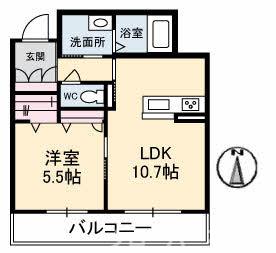 グランベレオ カーナの間取り