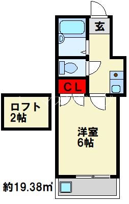 スリム志井駅前の間取り