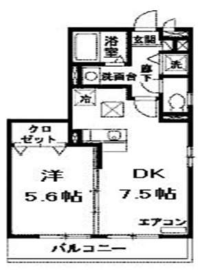 パークハイム参番館　Ｂ棟の間取り