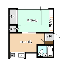 迎陽荘の間取り