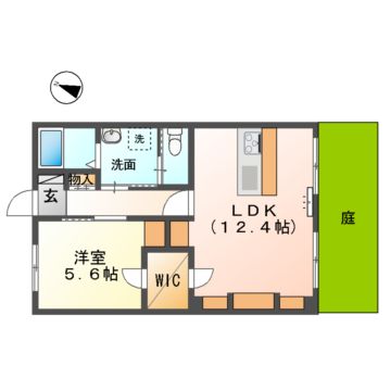 愛知郡愛荘町野々目のアパートの間取り