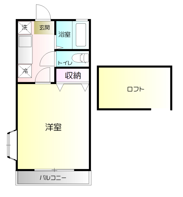 エヴァート保土ヶ谷の間取り