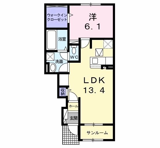 ベンティスカの間取り