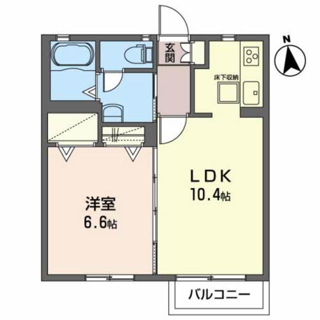 シャーメゾン長町南の間取り