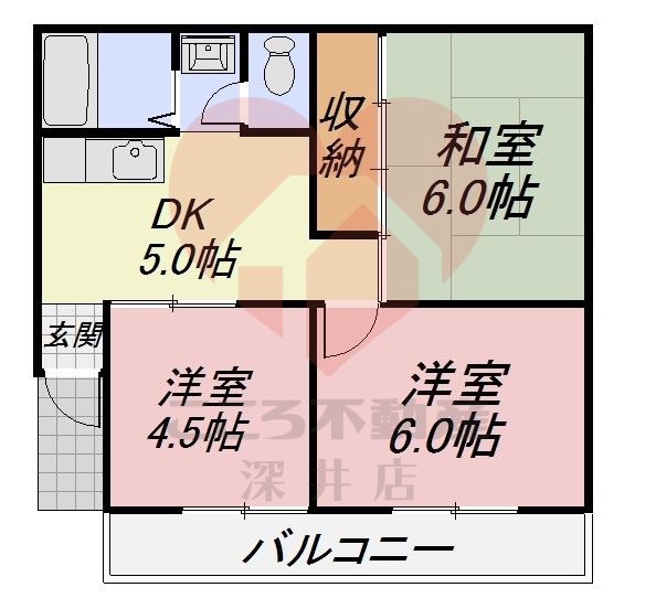 リオーラ堺の間取り