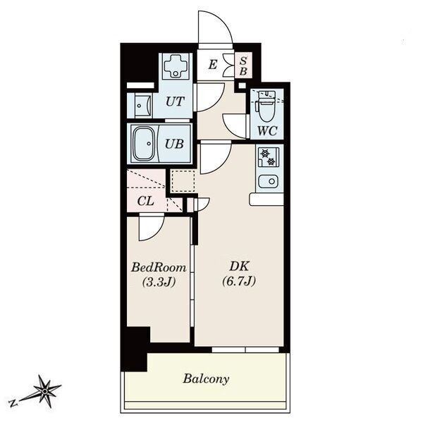 Ｓ－ＲＥＳＩＤＥＮＣＥ四日市安島ａｌｏｇｇｉｏの間取り