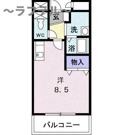 所沢市小手指町のマンションの間取り