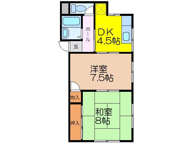 フォレスト船越の間取り