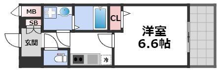 ベイサイドパークOSAKAサウスレジデンシスの間取り