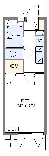 レオパレスエスペランサの間取り