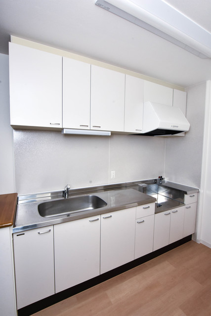 キッチン　収納充実のキッチンです