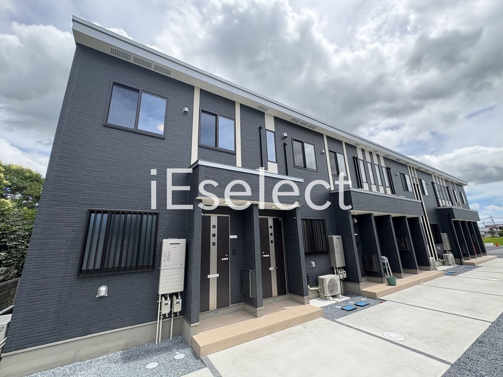 建物外観　新築！インターネット無料でご利用いただけます。